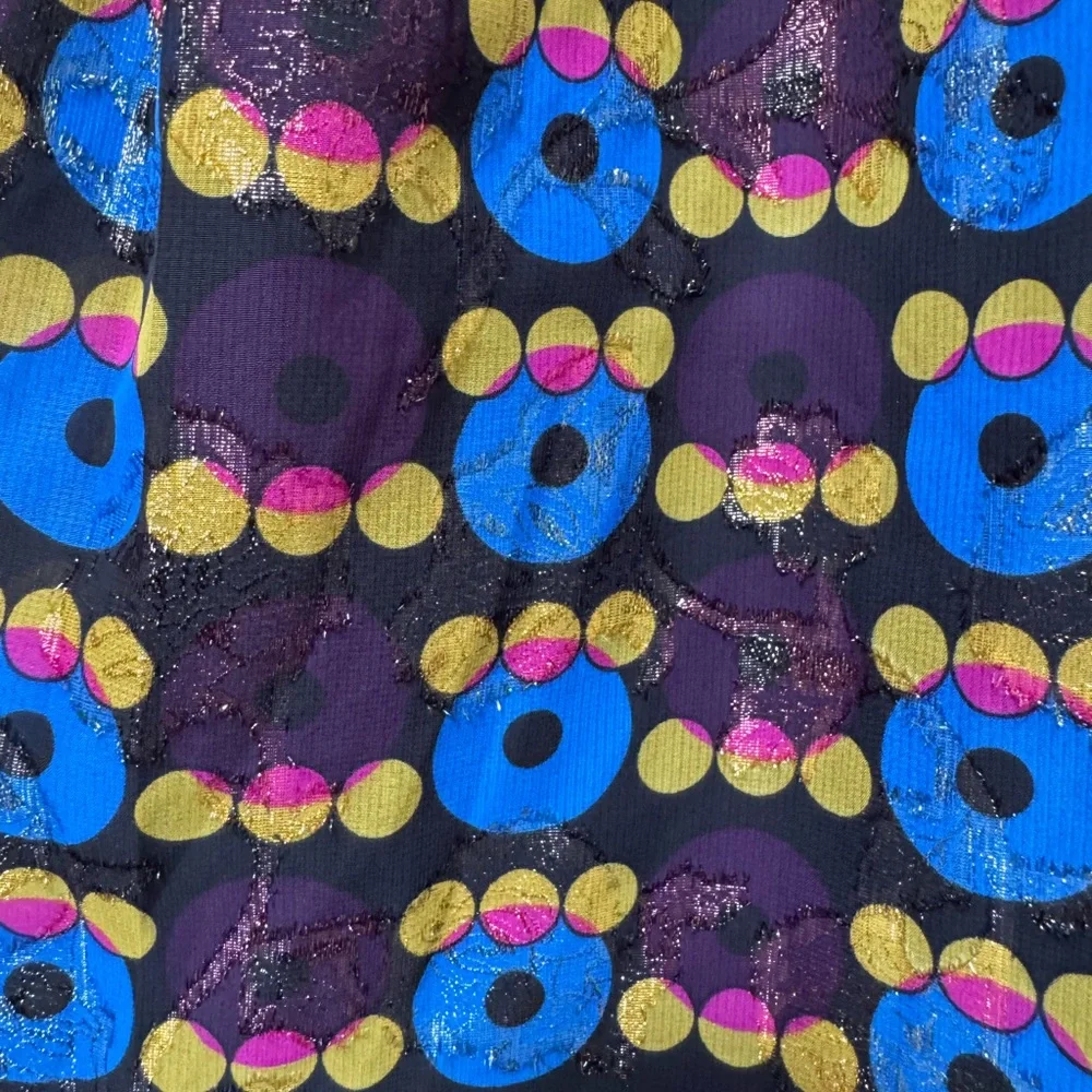 Anna Sui Colorful Patterned Mini Dress. 20th anniversary target collab - Picture 5 of 12